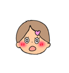 いろいろな表情のスタンプ（個別スタンプ：14）