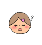 いろいろな表情のスタンプ（個別スタンプ：15）