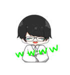 （DX）HIROMATUのミニキャラクタースタンプ（個別スタンプ：12）