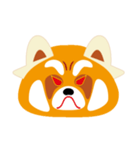 レッサーパンダランド（個別スタンプ：7）