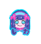 カラフルガール《現実》（個別スタンプ：1）