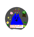 ネコスライムのネイティブ的前向きスタンプ（個別スタンプ：3）