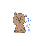 くまおの使う日常の挨拶（個別スタンプ：3）