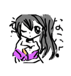 女の子のスタンプです！（個別スタンプ：1）