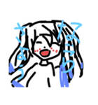 女の子のスタンプです！（個別スタンプ：8）