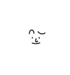 ゆかいな顔スタンプ〜文字なし〜（個別スタンプ：11）