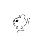 おめめがおおきいくまちゃん（個別スタンプ：3）