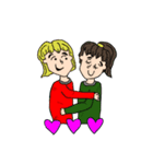 friends...！（個別スタンプ：30）
