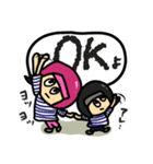 ヘルメットきょうだい（個別スタンプ：14）