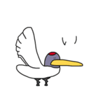 一文字で伝えられるのか（個別スタンプ：15）