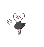 一文字で伝えられるのか（個別スタンプ：25）