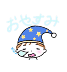 ショートヘアなおんなのこ（個別スタンプ：1）
