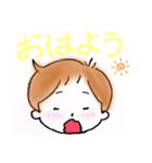 ショートヘアなおんなのこ（個別スタンプ：2）