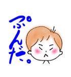 ショートヘアなおんなのこ（個別スタンプ：16）