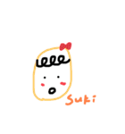 豆お目目（個別スタンプ：2）