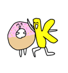 ゆるい‼︎！あるふぁべっと（個別スタンプ：30）