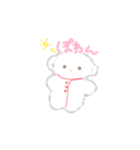 しろい子、ゆきちゃん（個別スタンプ：4）