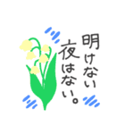 フラワーLINEスタンプ（個別スタンプ：8）
