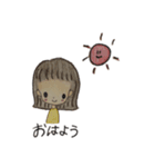しゅかちゃんとふわこちゃん（個別スタンプ：9）