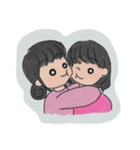 もえ and ゆー（個別スタンプ：1）
