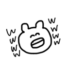ストレートに言うクマらしきもの（個別スタンプ：6）