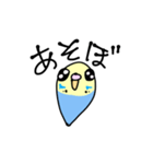 ゆるもちインコ（個別スタンプ：10）