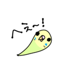 ゆるもちインコ（個別スタンプ：14）