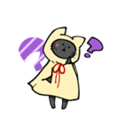 てるてるにゃんこ（個別スタンプ：8）