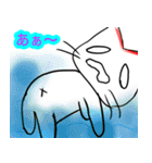 赤線猫（個別スタンプ：3）