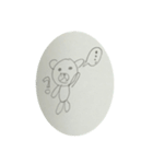 しろくまの日常スタンプ1（個別スタンプ：8）