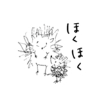 白黒のハリネズミたち（個別スタンプ：15）