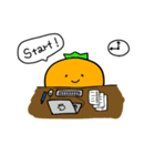 みかんさん 〜みかんさんの日常〜（個別スタンプ：32）