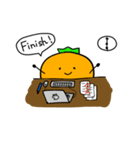 みかんさん 〜みかんさんの日常〜（個別スタンプ：34）
