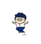 理系で無口でちょっと変なうちの旦那（個別スタンプ：22）