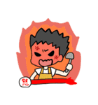 カレー屋さんのおやじ（個別スタンプ：7）