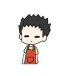 カレー屋さんのおやじ（個別スタンプ：19）