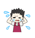 カレー屋さんのおやじ（個別スタンプ：20）