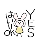 うさ吉1（個別スタンプ：7）