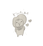 赤ちゃんシリーズ simple（個別スタンプ：7）