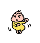 三角眉毛のうーちゃん2（個別スタンプ：3）