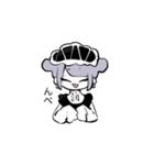 ツリ目ちゃんスタンプ（個別スタンプ：5）