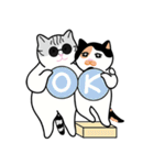 ジムと彼のガールフレンド（個別スタンプ：22）