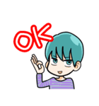 男子の会話7（個別スタンプ：4）