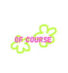 Flower message 51838（個別スタンプ：5）