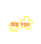 Flower message 51838（個別スタンプ：6）