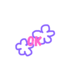 Flower message 51838（個別スタンプ：7）