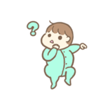 しあわせあかちゃんスタンプ（個別スタンプ：17）