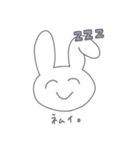 ワタシのクチグセ（個別スタンプ：3）