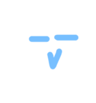 パステル顔文字（個別スタンプ：2）