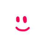 パステル顔文字（個別スタンプ：8）